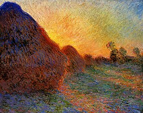 Meules, de la sèrie de Pallers de 1890–1891, per Claude Monet