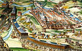 Asedio de San Quintín (galería de batallas de El Escorial).