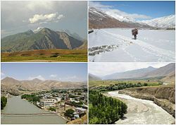 Badakhšanin maakunnan maisemia