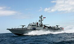 ספינת סופר דבורה סימן 2 תוצרת רמת"א, שסופקה לחיל הים הסלובני.