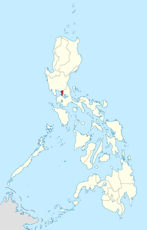 Poloha regionu v rámci Filipín