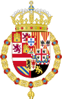 Stemma del Re di Spagna per il Regno di Sardegna