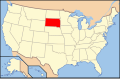 Sør-Dakota regnes som en del av Midtvesten.
