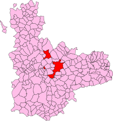 Valladolid – Mappa