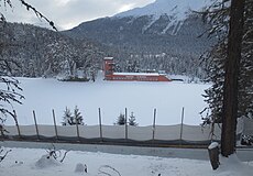 Stadion in de winter van 2015