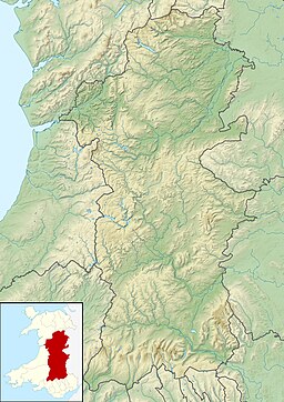 Claerwen Reservoir is located in Powys