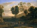 Amanecer es un óleo creado entre 1646 y 1647 por Claudio de Lorena (Claude Lorrain en francés), la obra mide 102,9 × 134 cm. Actualmente se encuentra en el Museo Metropolitano de Arte, Nueva York. Por Claudio de Lorena.