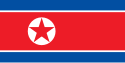 Vlajka Kórejskej ľudovodemokratickej republiky