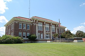 Franklin County Courthouse, Meadville, Mississippi.