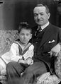 Friedrich Gutmann met zoon, in 1923 overleden op 19 april 1944