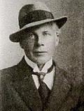 Joel Pettersson. Foto från 1916.