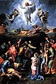A Transfiguración, 1520, inacabada á súa morte.