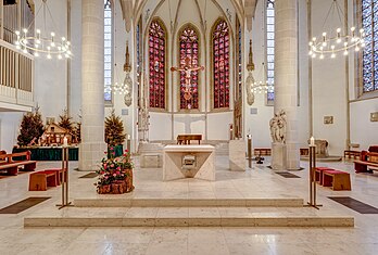 Altar da igreja de São Vítor de Xanten, Dülmen Renânia do Norte-Vestfália, Alemanha (definição 6 642 × 4 479)