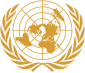 Emblem o Unitit Naitions Arabic: الأمم المتحدة Simplifee'd Chinese: 联合国 French: Organisation des Nations unies Roushian: Организация Объединённых Наций Spainish: Naciones Unidas Inglis: United Nations