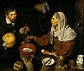 Vieja friendo huevos es un óleo realizado hacia 1618 por el pintor español Diego Velázquez. Sus dimensiones son de 100,5 × 119,5 cm. Se expone en el Galería nacional de Escocia, Edimburgo. Por Diego Velázquez.