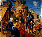 Adoration of the Magi, 1504, oil on wood Galleria degli Uffizi, Florence