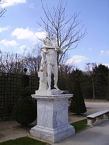 Fauno caçador, nos jardins do Palácio de Versalhes