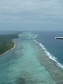 Belize partjai előtti korallzátony