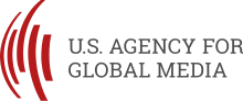 Logo of the U.S. Agency for Global Media