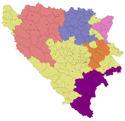 Teritorija SAO Bosanske Krajine (crvena)