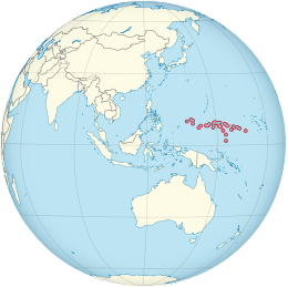 Stati Federati di Micronesia - Localizzazione