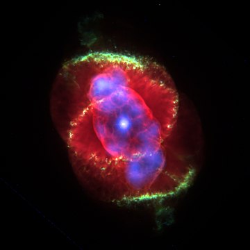 貓眼星雲[歐 47] 類型：行星狀星雲