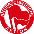 1930年代のドイツの反ファシスト運動(ANTIFA)のロゴ