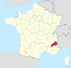 Hautes-Alpesの位置