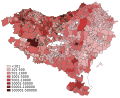 Baskenland: Bevölkerungsdichte