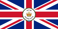 ? Vlag van de Britse Resident Commissioner (1953-1980, St Edward's Crown)[2]