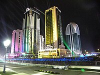 Chechnya sú-tû Grozny