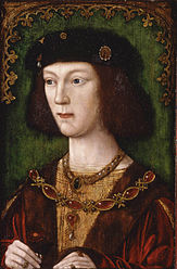 Heinrich VIII. nach der Krönung