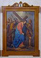 Simon von Cyrene hilft Jesus das Kreuz tragen