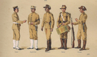 Fanteria leggera dell'esercito nel periodo della Campagna del Contestado, 1912.