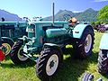 Turquoise tractors
