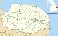 Hanworth is located in Norfolk