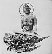 Bodhisattva tocando el koto. (Tesoro Nacional)