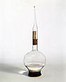 Frasco de vidro usado por Louis Pasteur.
