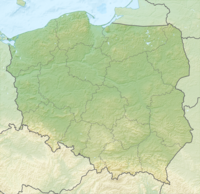 Location map/data/Poland is located in Poland