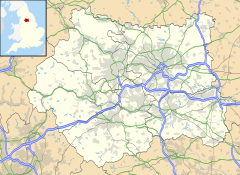 Beeston is located in West Yorkshire