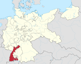 Repubblica di Baden - Localizzazione