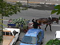 watermelons on carriage, Istanbul