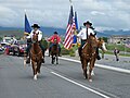 Parata che celebra il ricordo della Pony Express a Eagle Mountain (Utah).