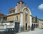 Albansk grekisk-katolsk kyrka i Vlora, Albanien.