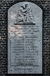 Monument bij de N.H. kerk (Hobbe van Baerdt Tsjerke) (Tweede Wereldoorlog 1940-1945).