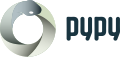 PyPyのロゴ。