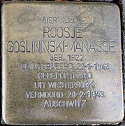 Stolperstein für Roosje Goslininski-Manasse (Overbetuwe).jpg