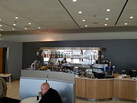 Il Lounge Bar dell'aeroporto di Stoccarda