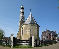 Church and museum in Hindeloopen