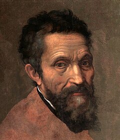 Микеланджело, рисунка от Даниеле да Волтера